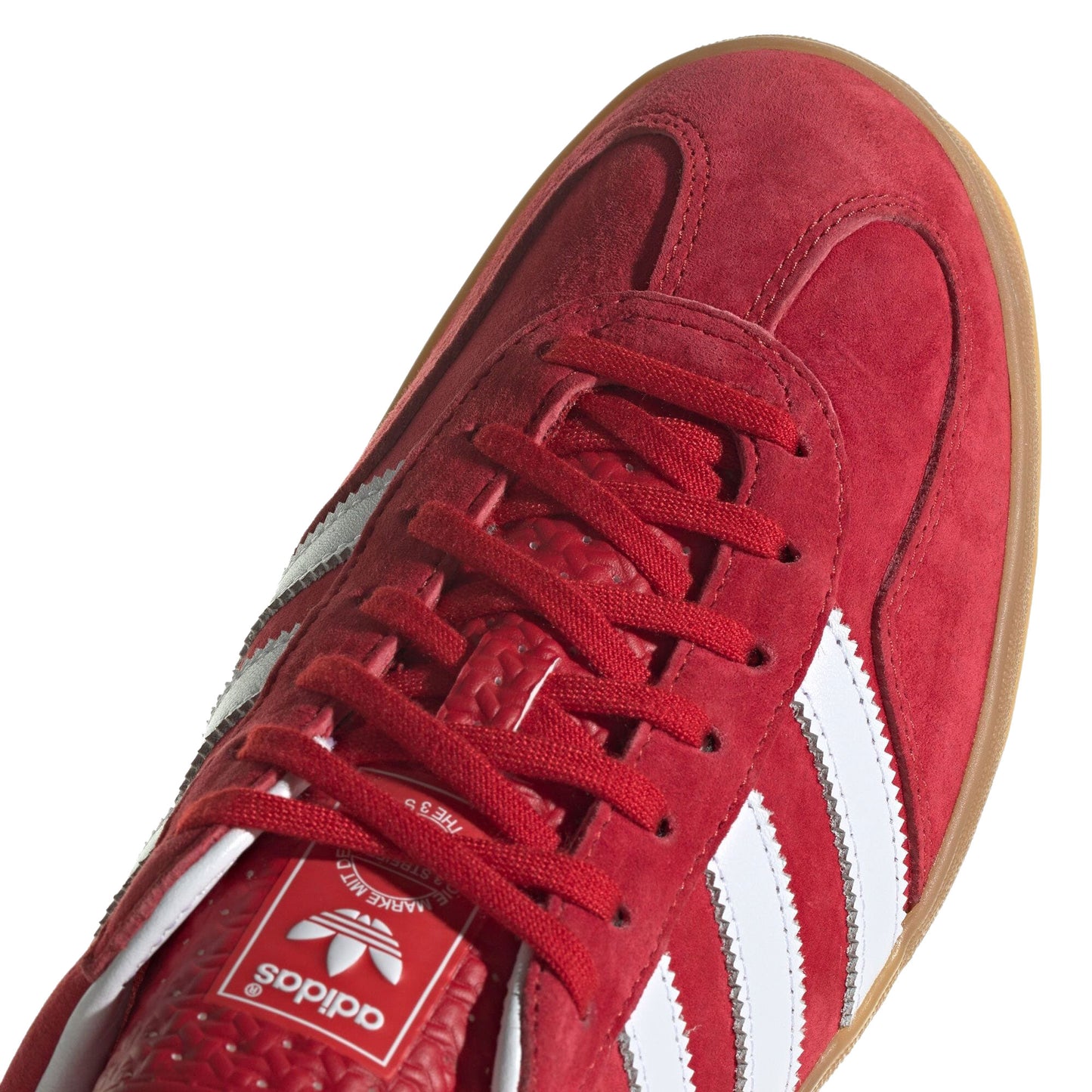 adidas - GAZELLE INDOOR MENS Scarlet / Cloud White / Scarlet【H06261】