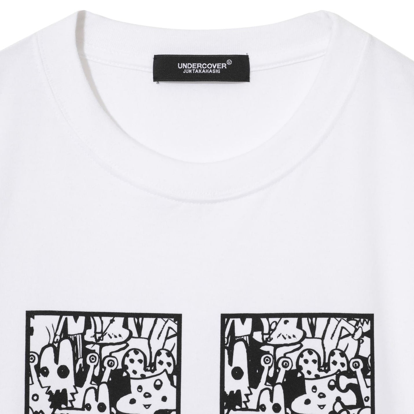 UNDERCOVER - TEE CREATURES U WHITE【UC1E9811-1】