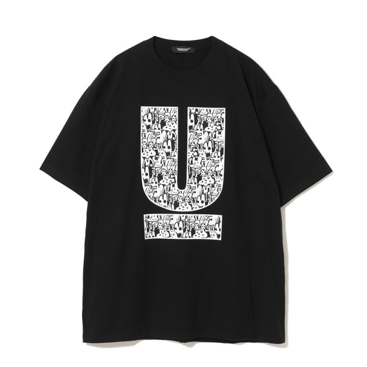 UNDERCOVER - TEE CREATURES U BLACK【UC1E9811-1】