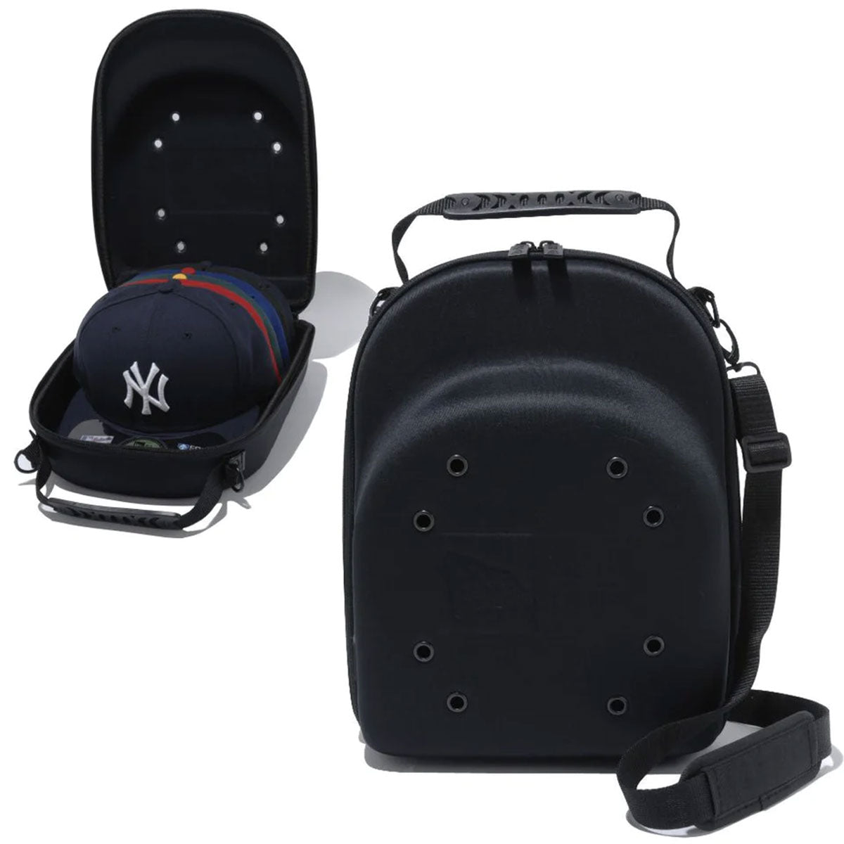 NEW ERA 13562046 CAP CARRIER 6PACK NE BLACK
