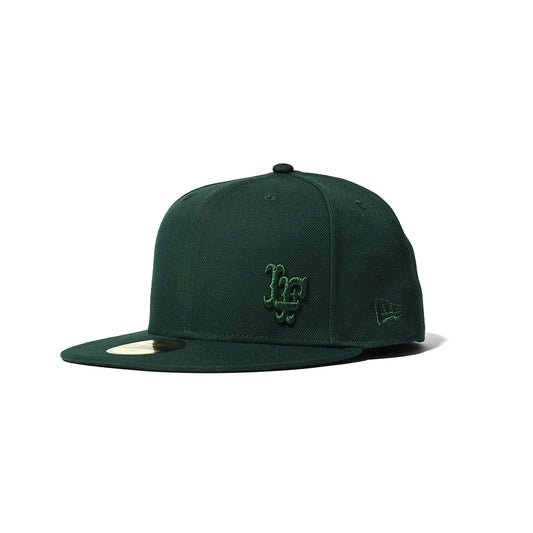 LA221409 LFYT x NEW ERA MINI LF LOGO 59FIFTY FITTED CAP GREEN