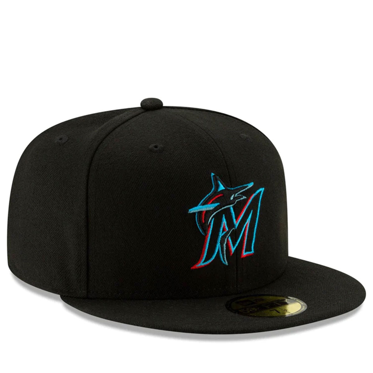 NEW ERA Miami Marlins - 59FIFTY MLB ON-FIELD GAME BLACK【13554993】
