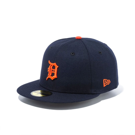 NEW ERA Detroit Tigers - 59FIFTY MLB ON-FIELD ROAD NAVY【13555000】