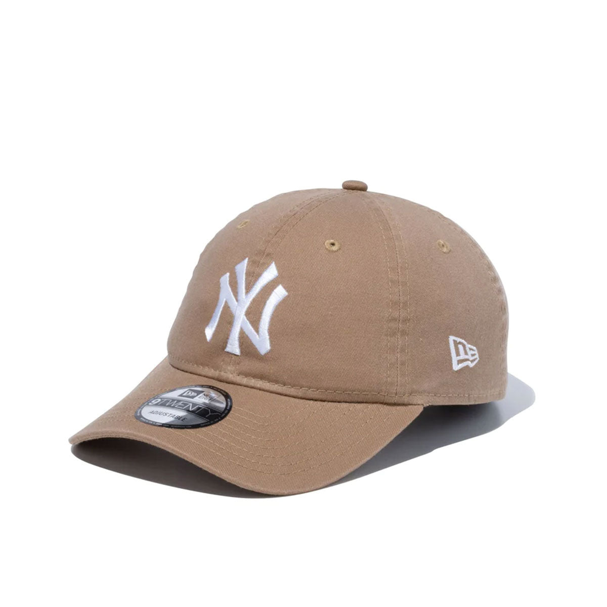 NEW ERA 13562177 布帶水洗棉紐約洋基隊卡其色 9TWENTY 13562177