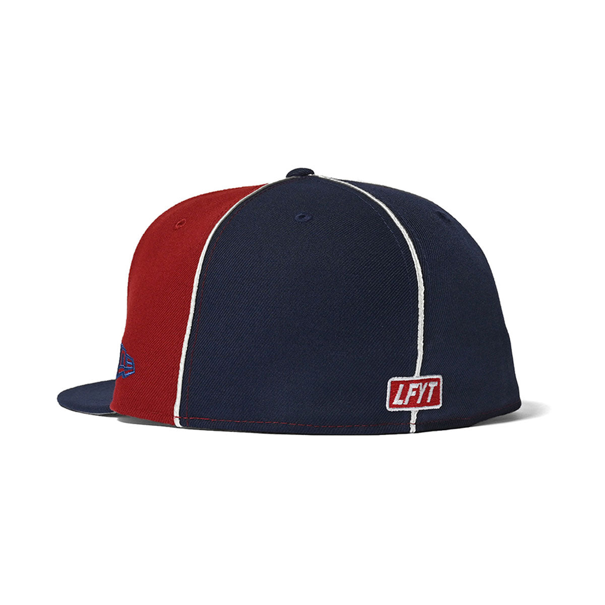 LA221408 LFYT x NEW ERA 3TONE TEAM LOGO 59FIFTY WHITE/RED