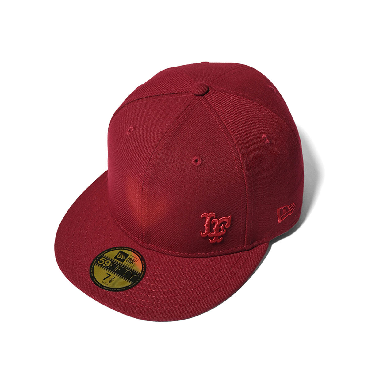LA221409 LFYT x NEW ERA MINI LF LOGO 59FIFTY FITTED CAP BURGUNDY