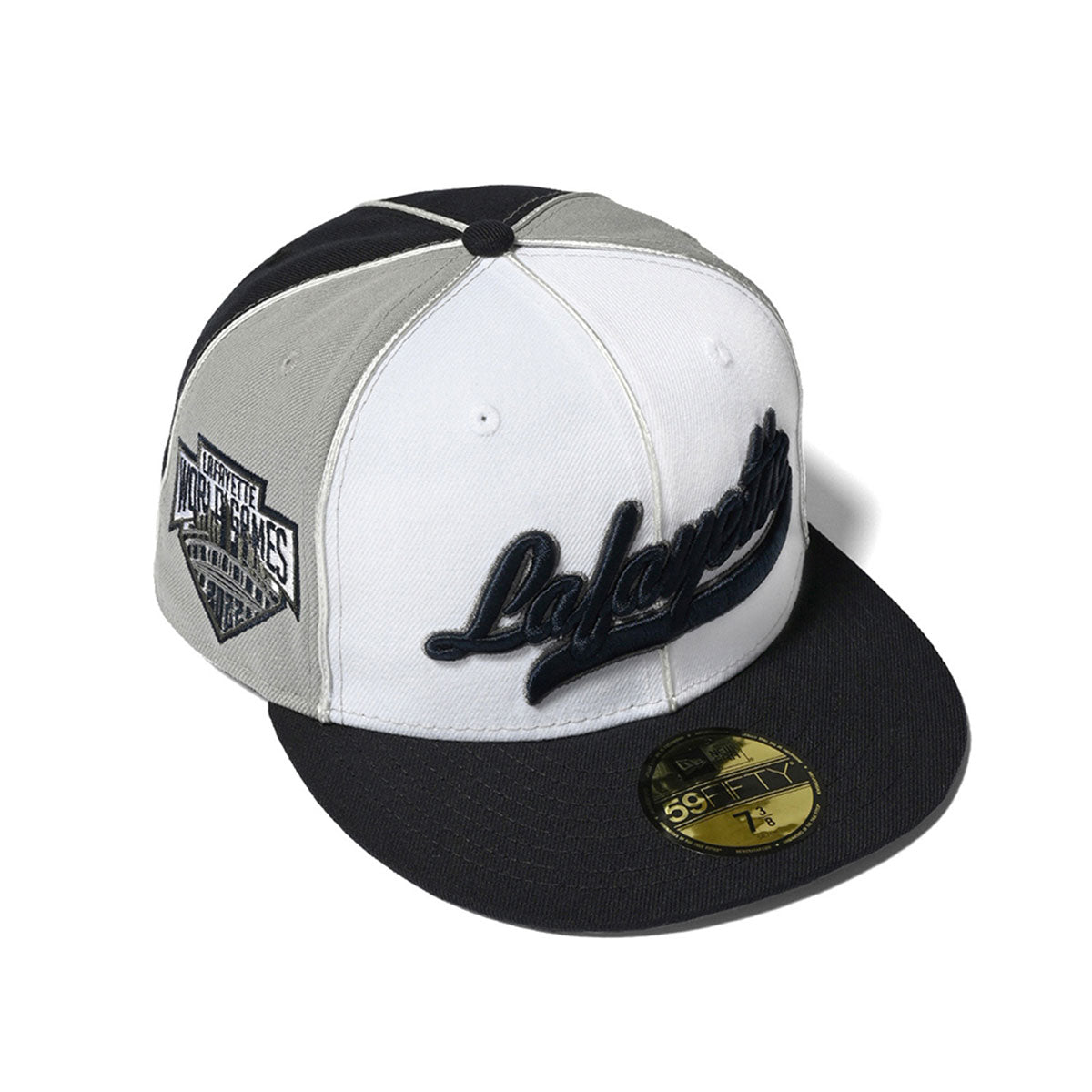 LA221408 LFYT x NEW ERA 3TONE TEAM LOGO 59FIFTY WHITE/GRAY