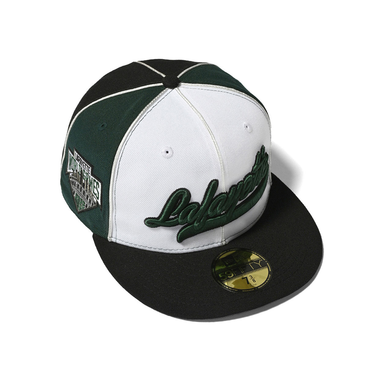LA221408 LFYT x NEW ERA 3TONE TEAM LOGO 59FIFTY WHT/GRN