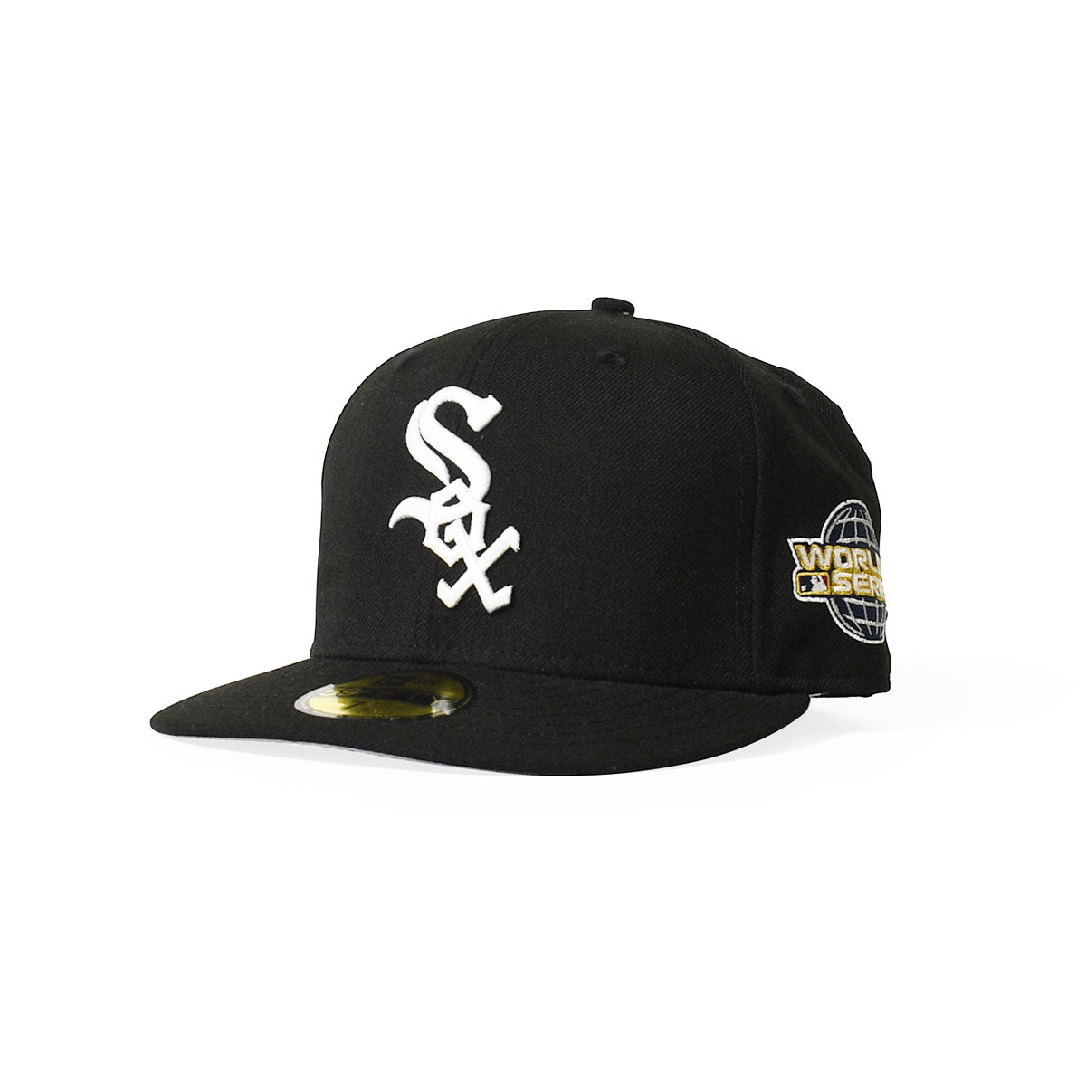 New Era Chicago White Sox World Series Champions 2005 Chrome Two Tone Edition 59Fifty Fitted Cap New Era Chicago White Sox World Series Champions 2005 Chrome Two Tone Edition 59Fifty Fitted Cap