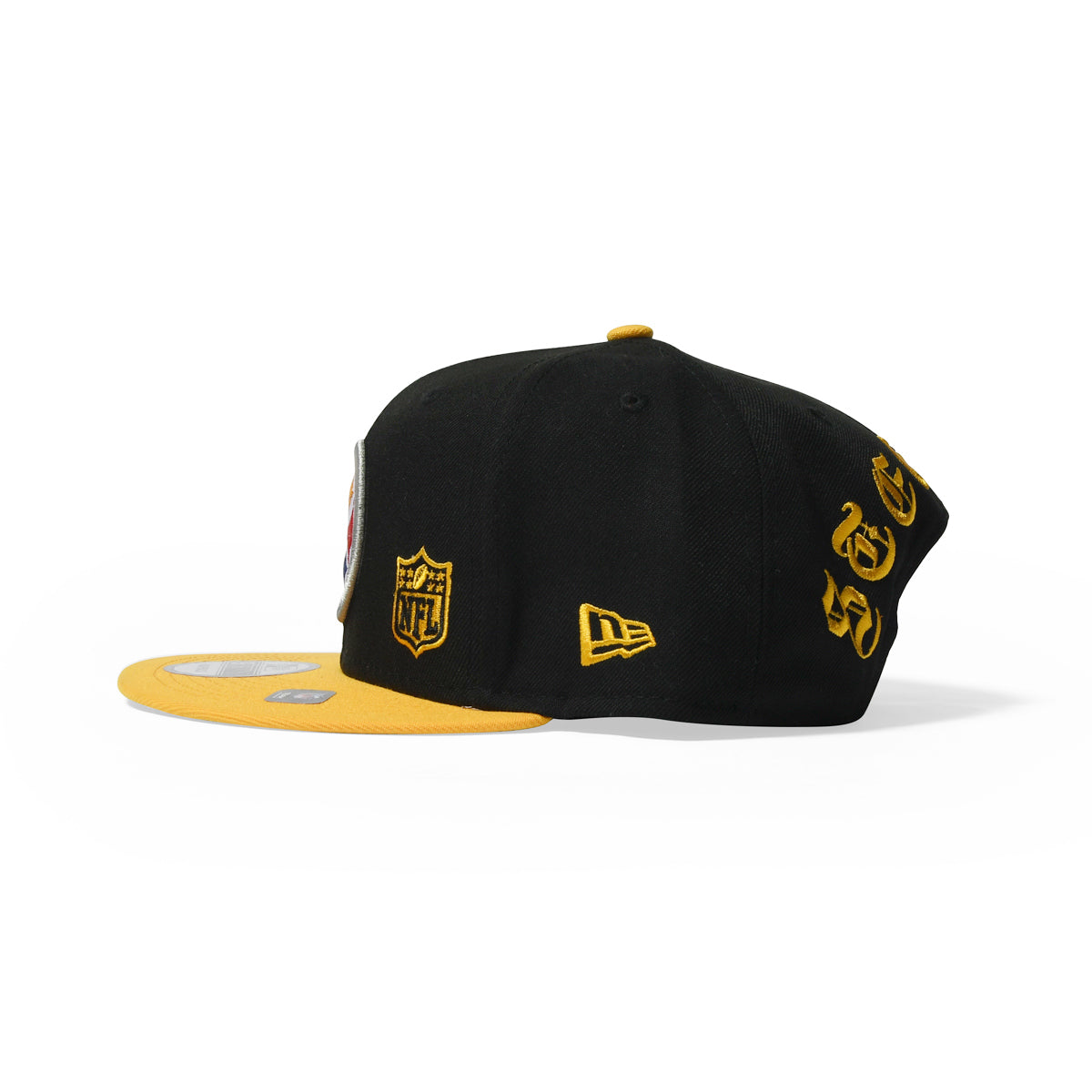 NEW ERA BlackLETTER ARCH PIT STEELERS 9FIFTY
