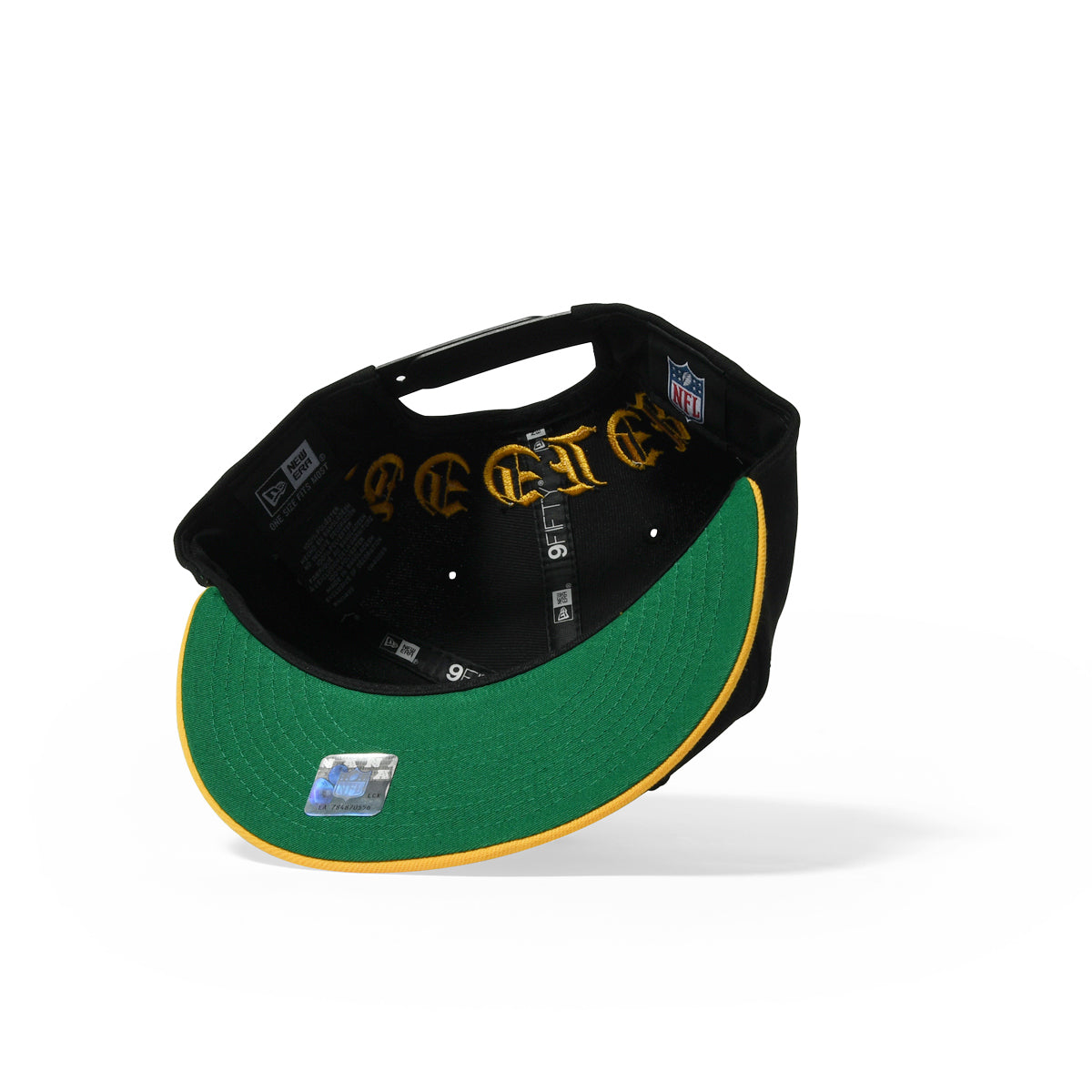 NEW ERA BlackLETTER ARCH PIT STEELERS 9FIFTY