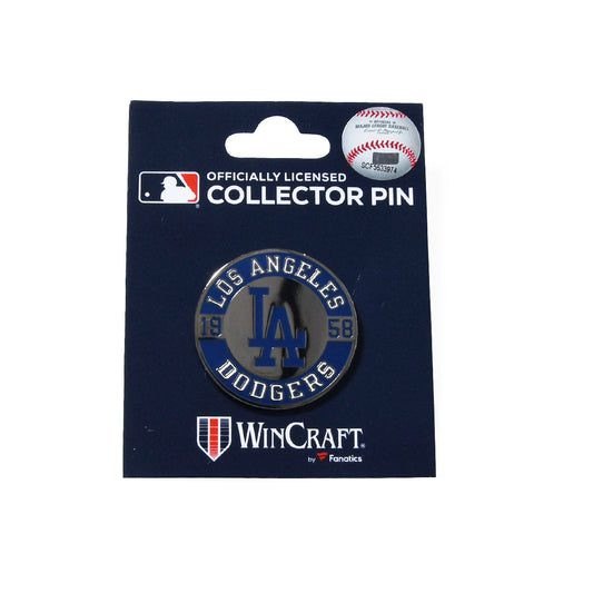 MLB-49579322 Los Angeles Dodgers Established 1958 Circle Pin
