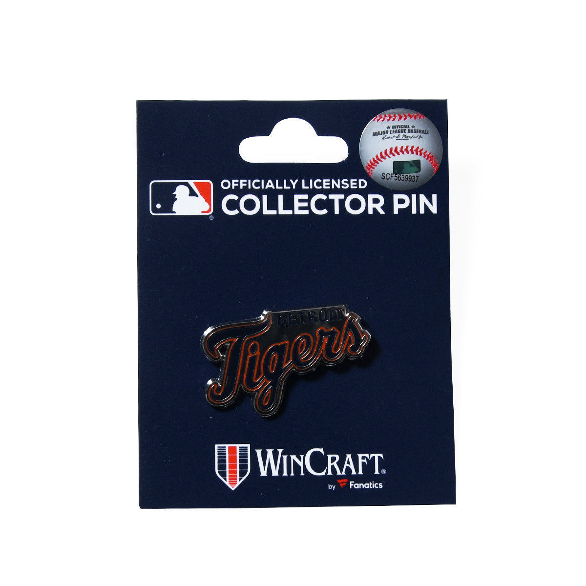MLB-49537322 Detroit Tigers Secondary Logo Pin