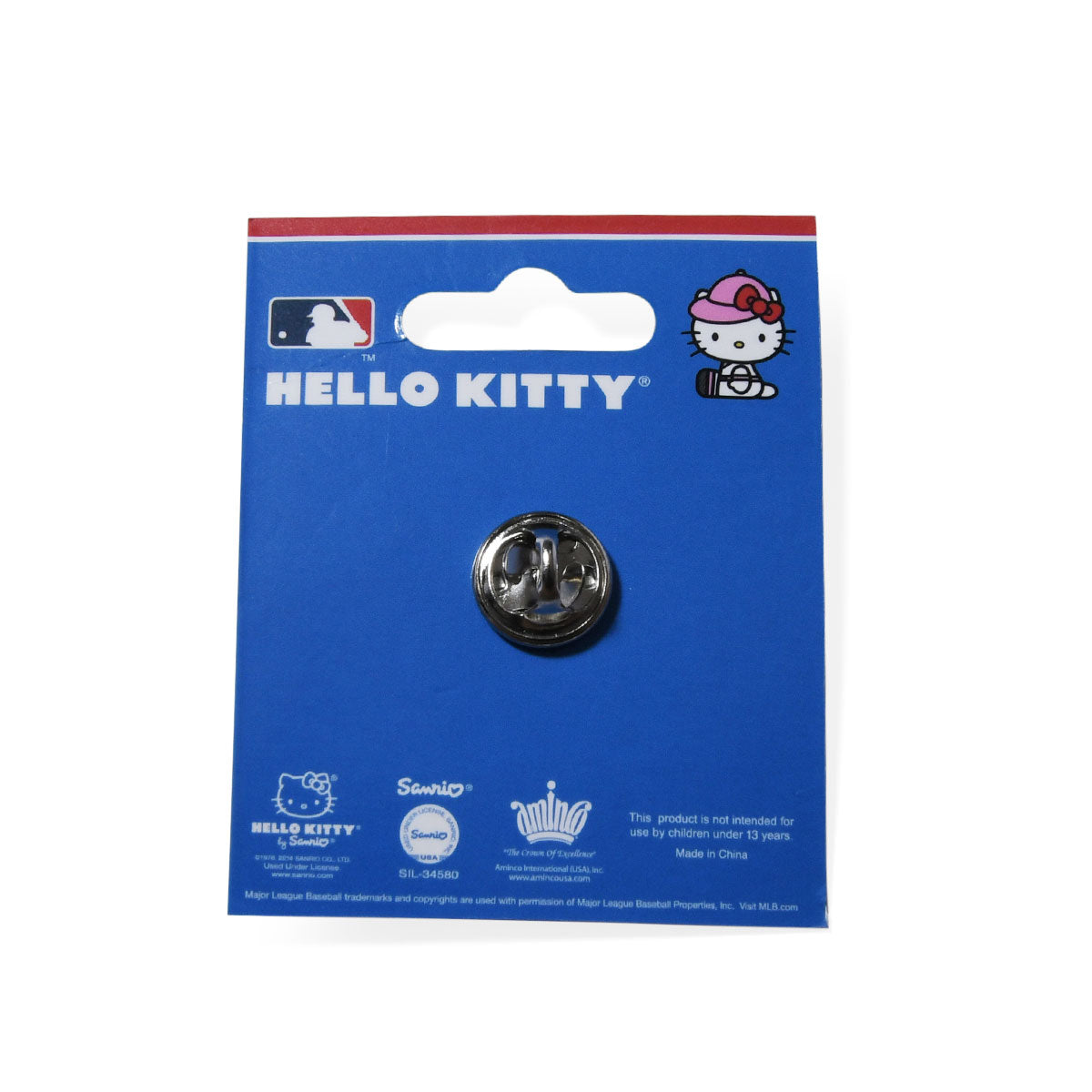 MLB-PN-0099 紐約洋基隊 Hello Kitty 徽章