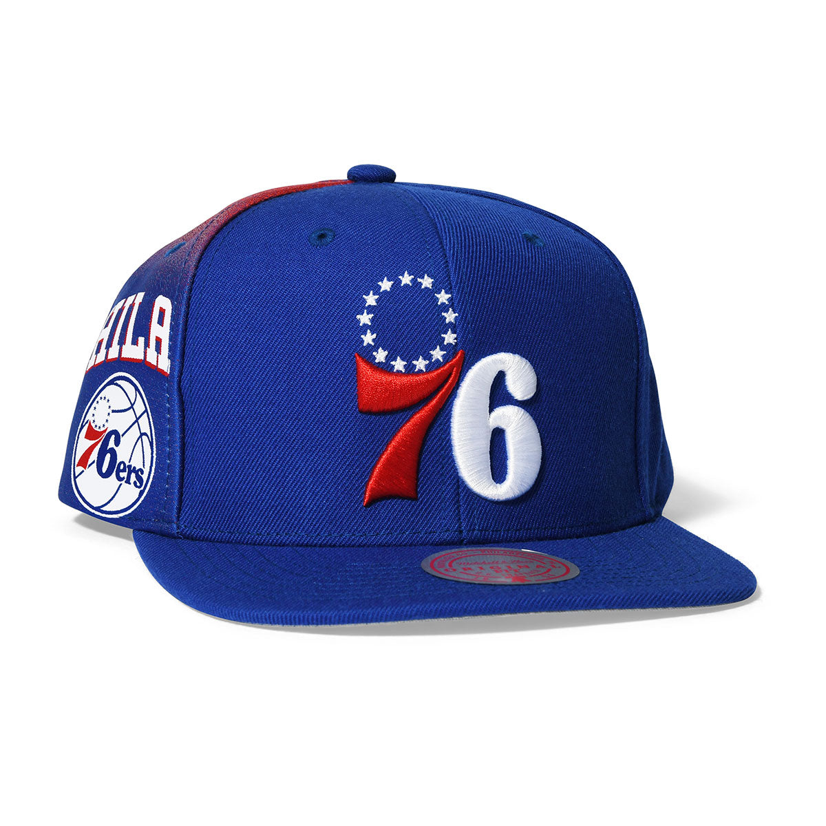 Mitchell & Ness 76ers NBA HHSS2991-P76 Tapestry Snapback P 76ers B ...