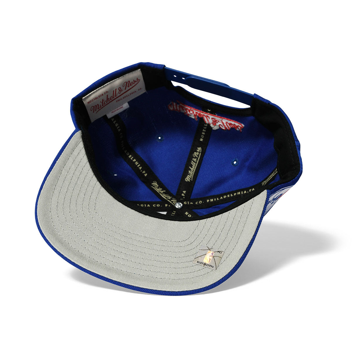 Mitchell & Ness 76ers NBA HHSS2991-P76 Tapestry Snapback P 76ers Blue