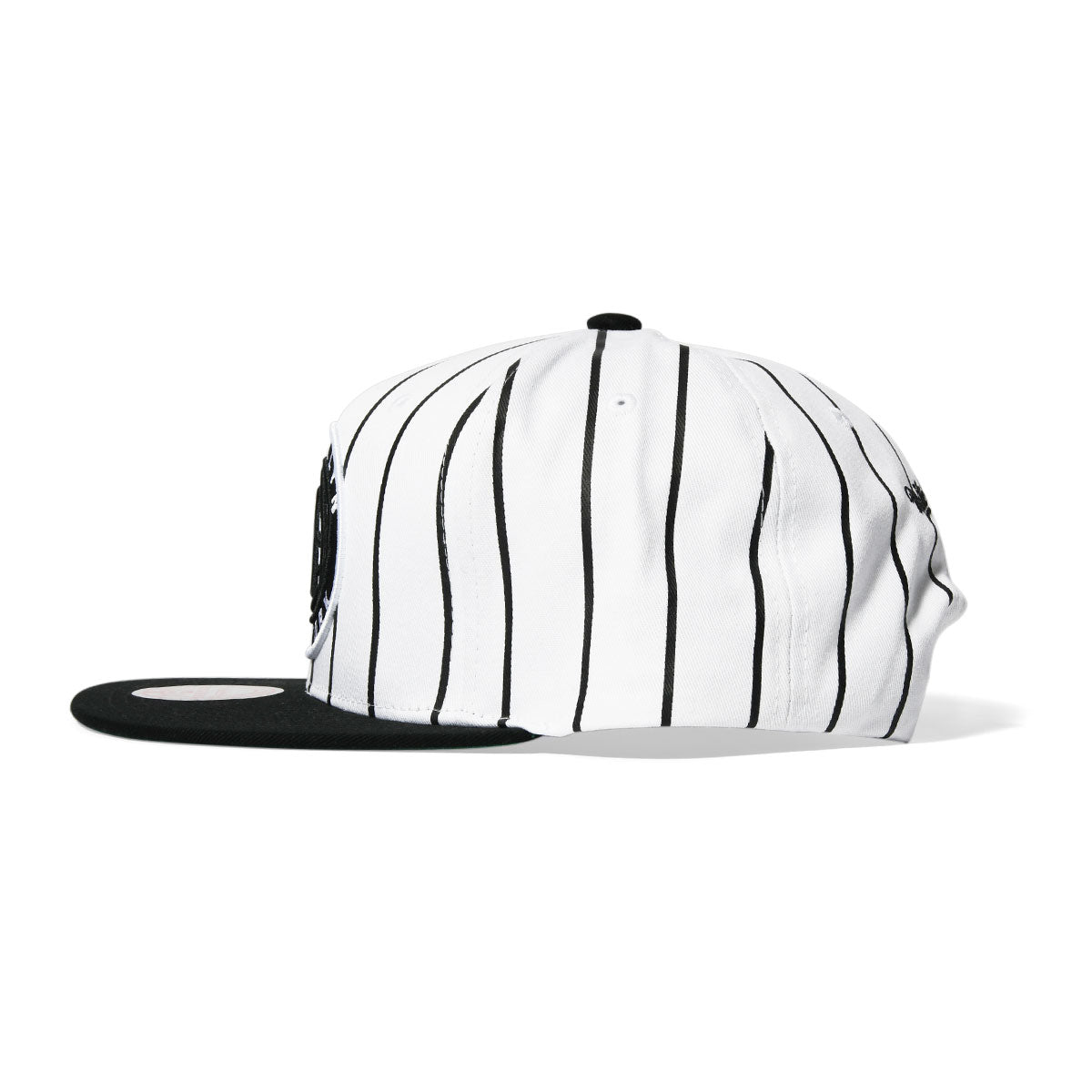 Mitchell & Ness B Nets NBA HHSS3471-BNE 復古細條紋平扣 WHT