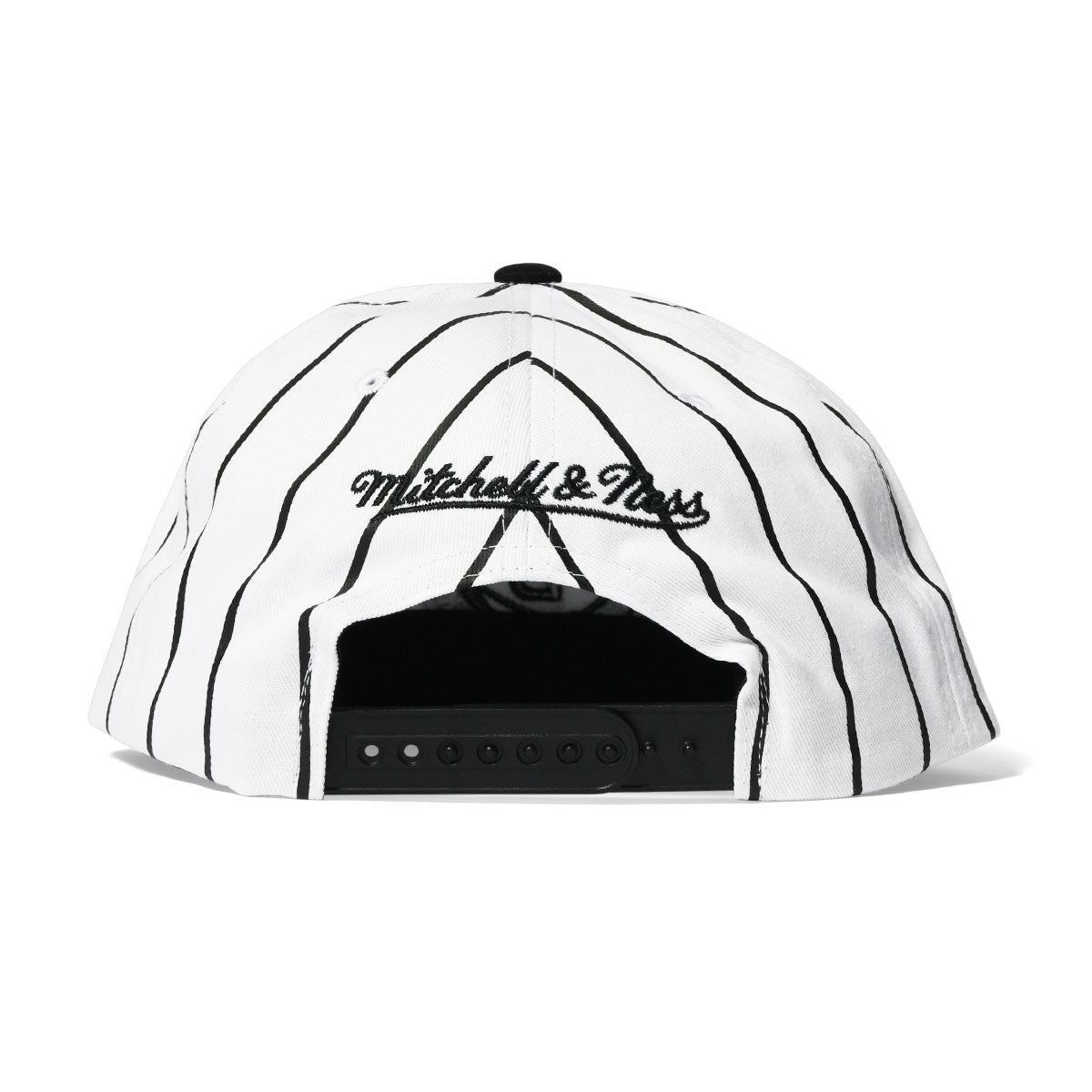 Mitchell & Ness B Nets NBA HHSS3471-BNE 復古細條紋平扣 WHT