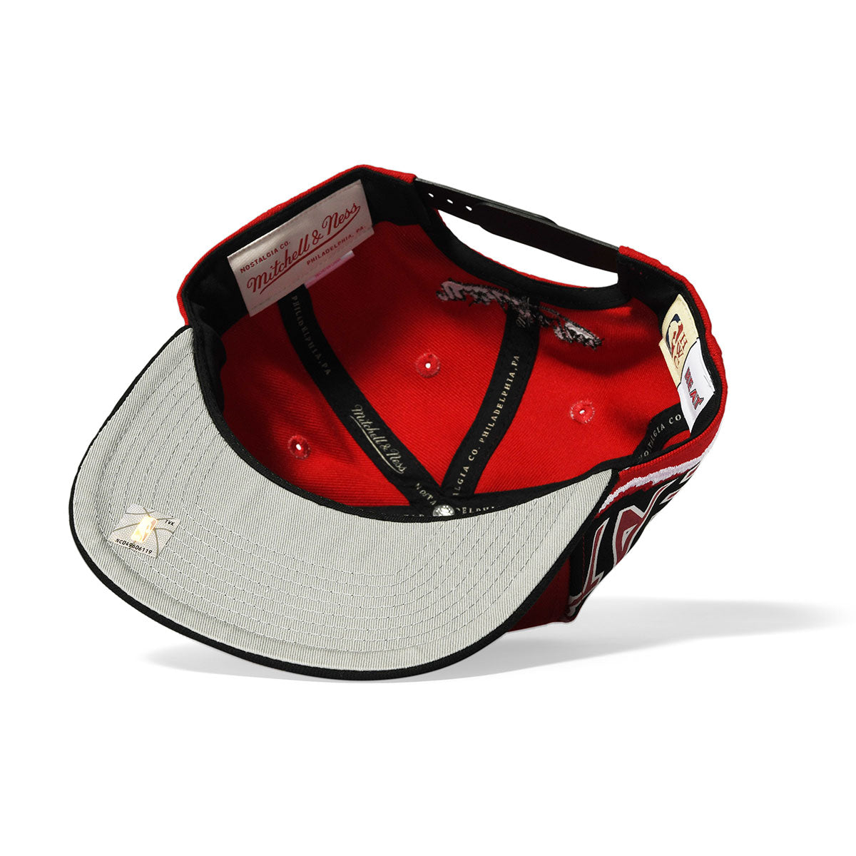 Mitchell & Ness 邁阿密熱火隊 NBA HHSS3464-MHE Jumbotron Snapback HWC 紅色