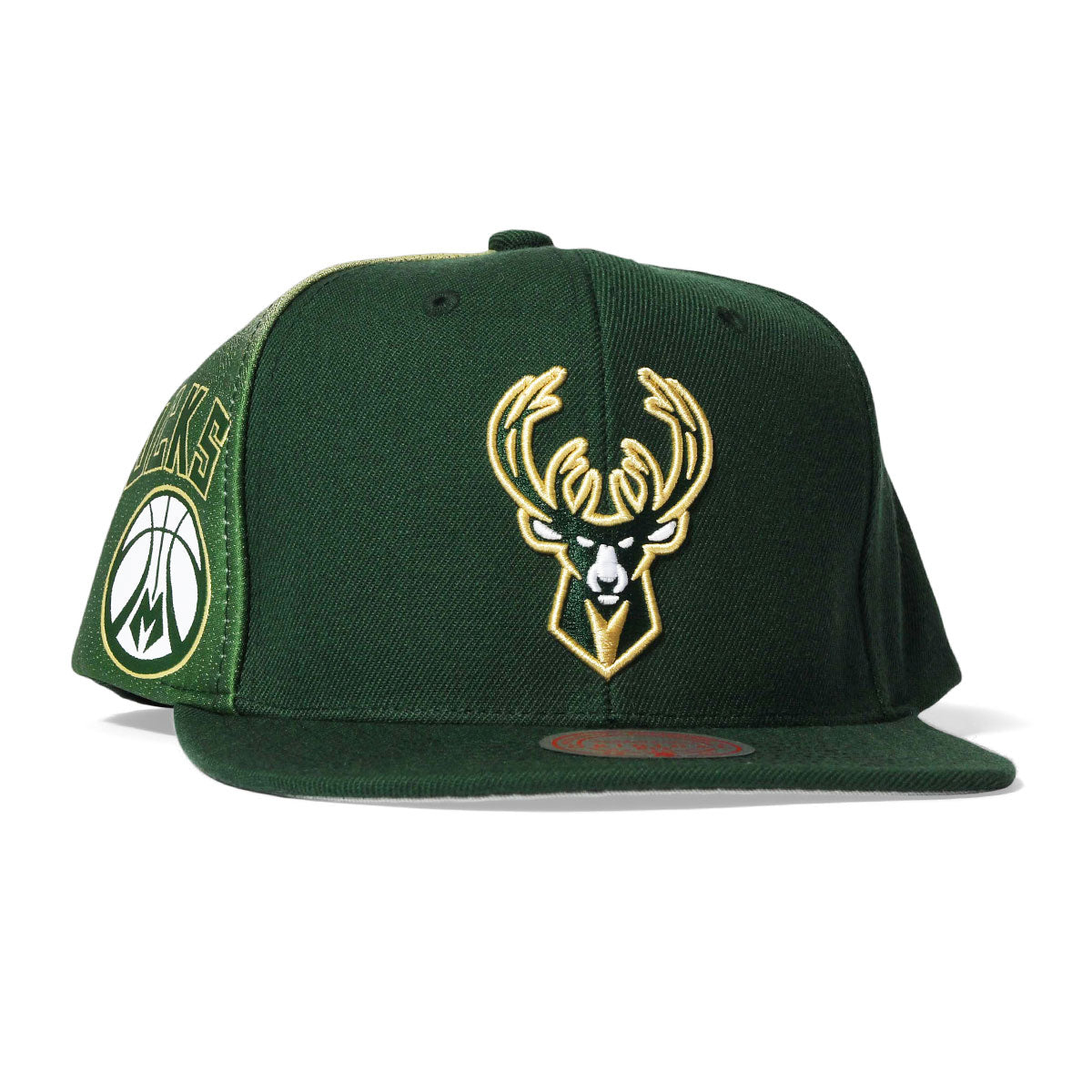 Mitchell & Ness M 雄鹿隊 NBA HHSS2991-MBU 掛毯後扣綠色