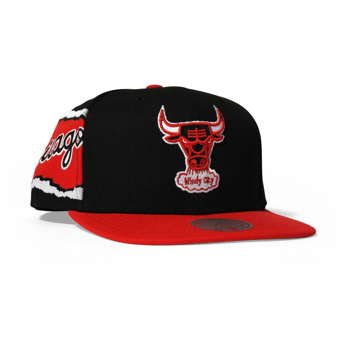 Mitchell & Ness C 公牛隊 NBA HHSS3464-CBU Jumbotron 後扣 HWC 黑色