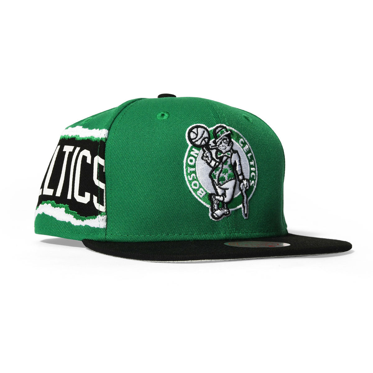 Mitchell & Ness B 塞爾提克 NBA HHSS3464-BCE Jumbotron Snapback HWC 綠色