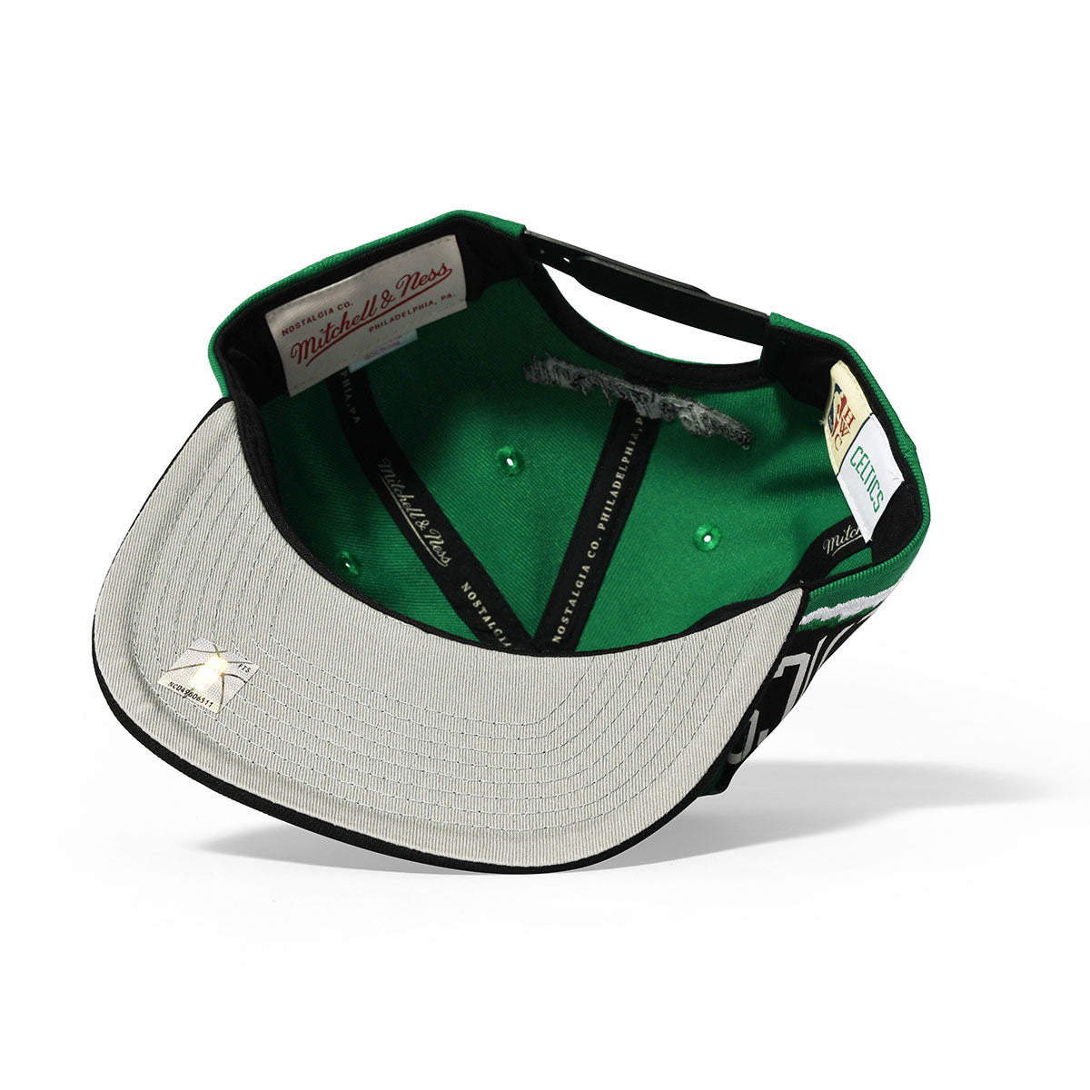 Mitchell & Ness B 塞爾提克 NBA HHSS3464-BCE Jumbotron Snapback HWC 綠色
