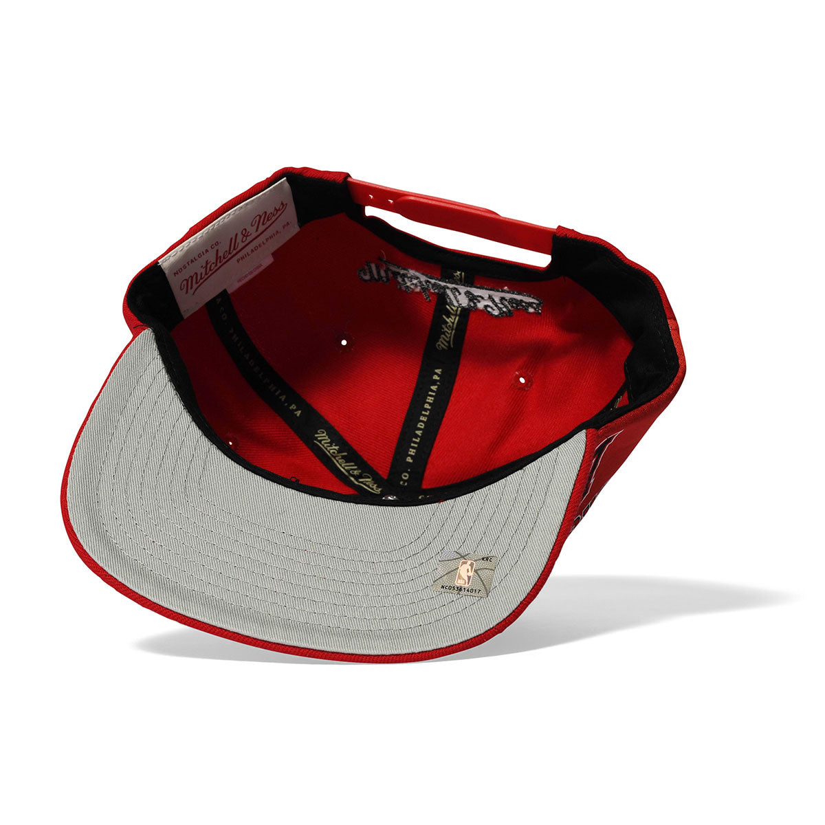 Mitchell & Ness C 公牛隊 NBA HHSS2991-CBU 掛毯後扣紅色