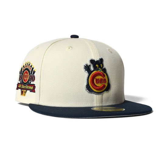 NEW ERA Chicago Cubs - ALL STAR GAME 1990 59FIFTY CHROME/OCEAN【13748379】
