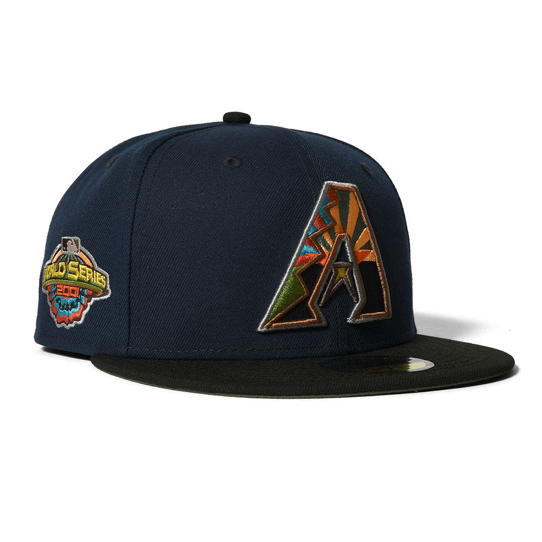 NEW ERA Arizona Diamondbacks - WORLD SERIES 2001 59FIFTY OCEAN/BLACK【13748380】