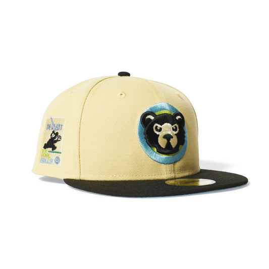 NEW ERA Chicago Cubs - BE ALERT 59FIFTY VEGAS GOLD/BLACK【13748378】