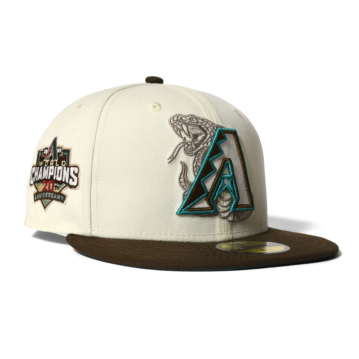 NEW ERA Arizona Diamondbacks - 20th ANV 59FIFTY CHROME/WALNUT【13748381】