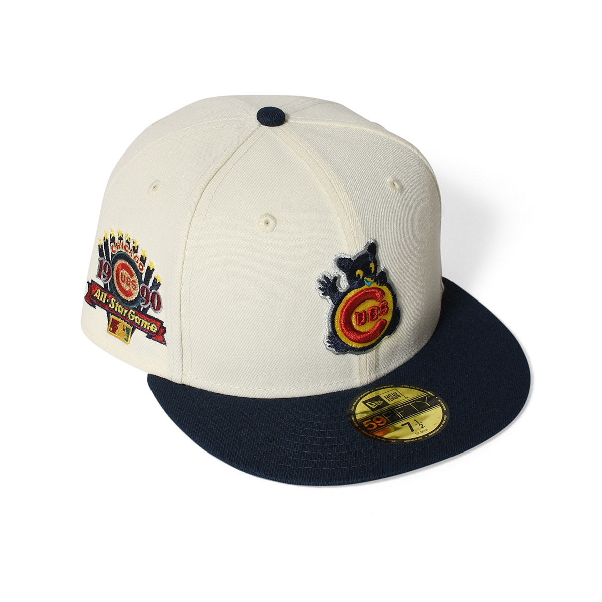 NEW ERA Chicago Cubs - ALL STAR GAME 1990 59FIFTY CHROME/OCEAN【13748379】