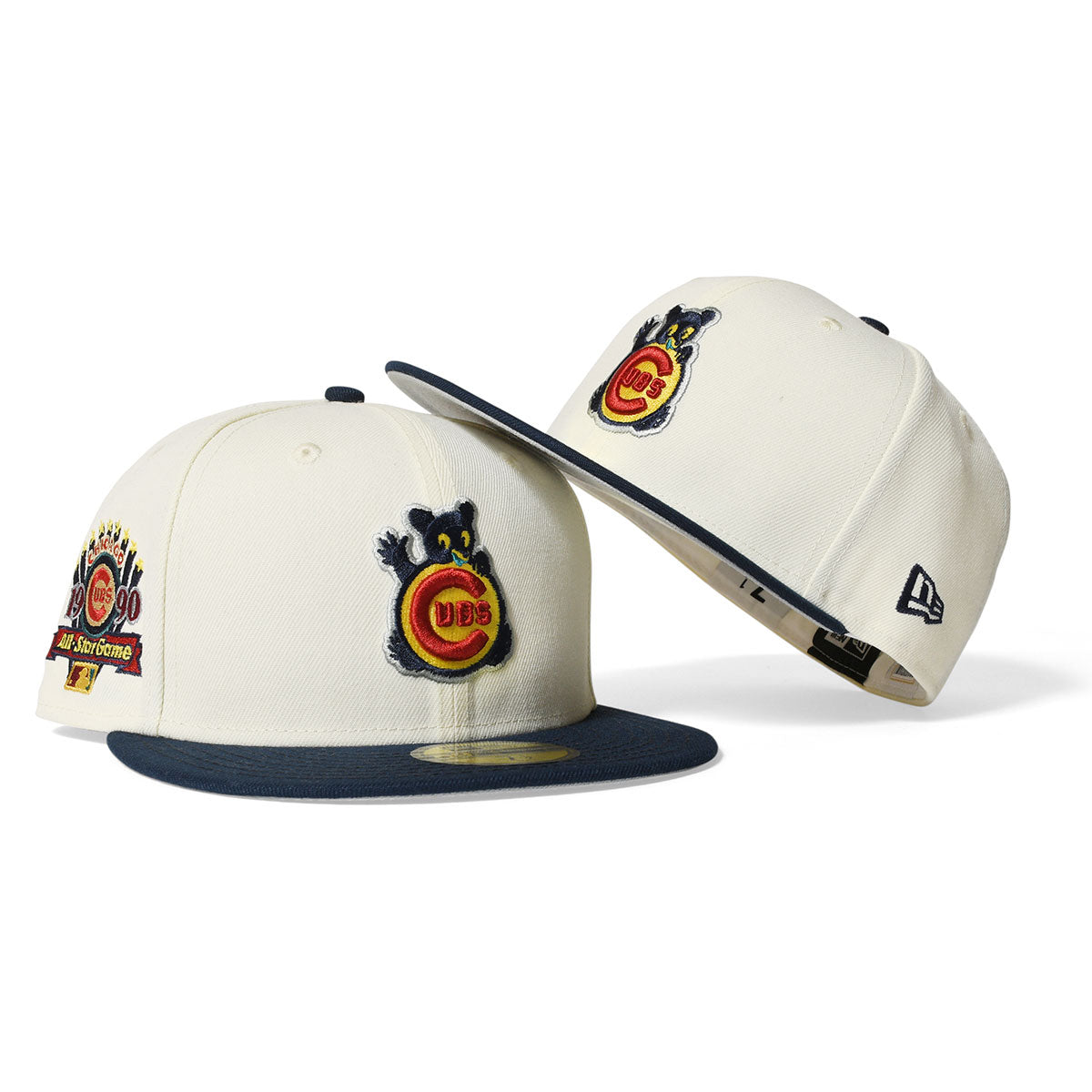 NEW ERA Chicago Cubs - ALL STAR GAME 1990 59FIFTY CHROME/OCEAN【13748379】