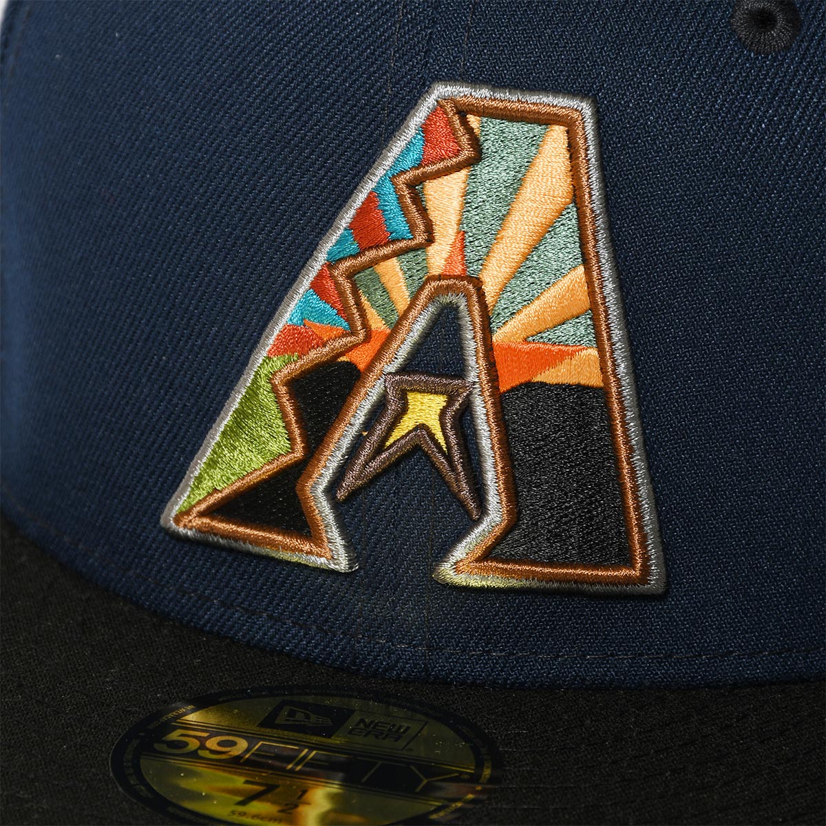 NEW ERA Arizona Diamondbacks - WORLD SERIES 2001 59FIFTY OCEAN/BLACK【13748380】