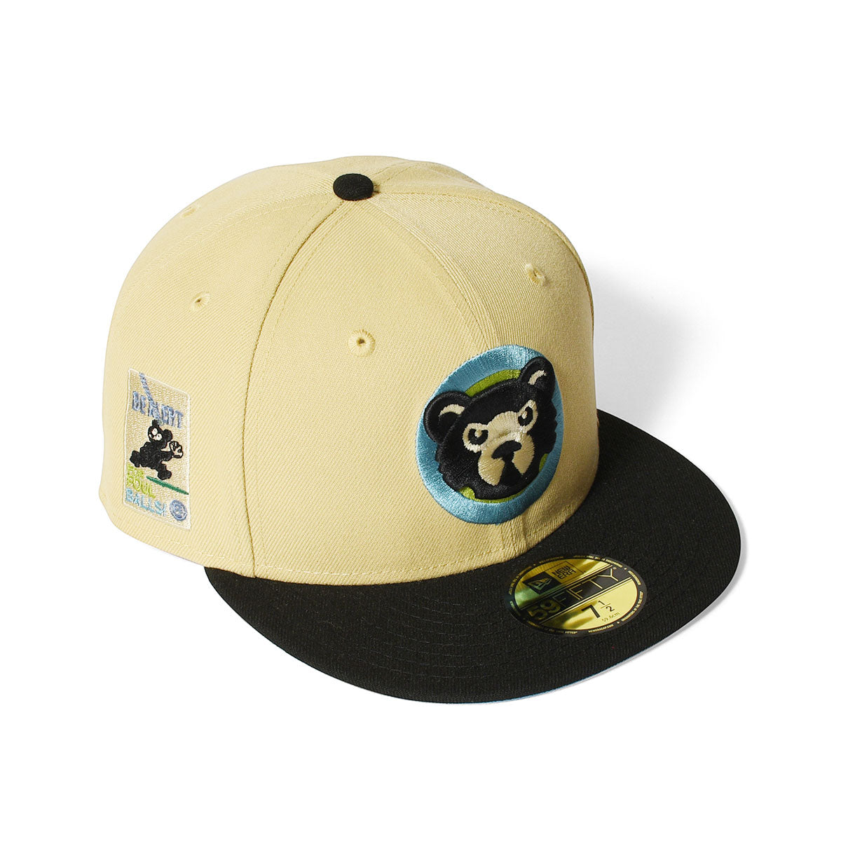 NEW ERA Chicago Cubs - BE ALERT 59FIFTY VEGAS GOLD/BLACK【13748378】