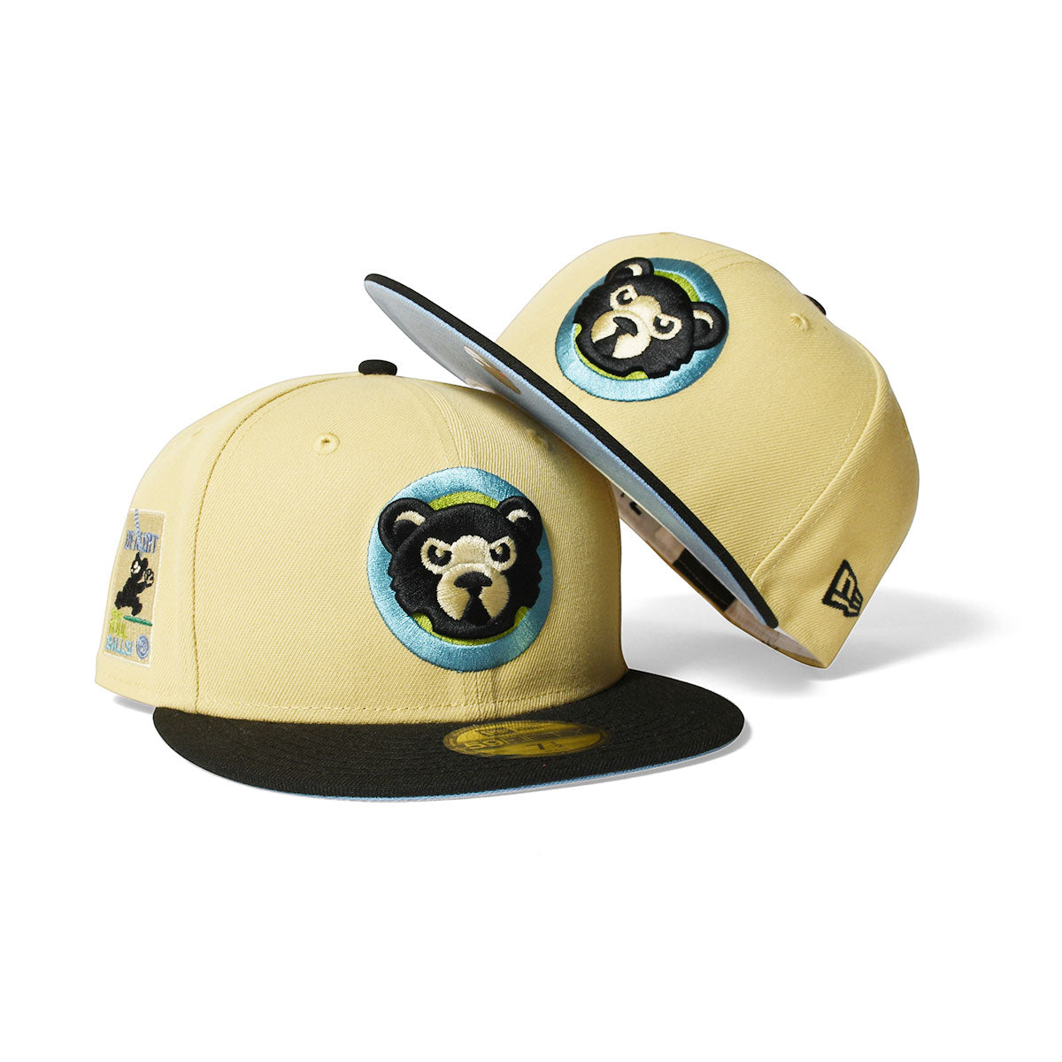 NEW ERA Chicago Cubs - BE ALERT 59FIFTY VEGAS GOLD/BLACK【13748378】