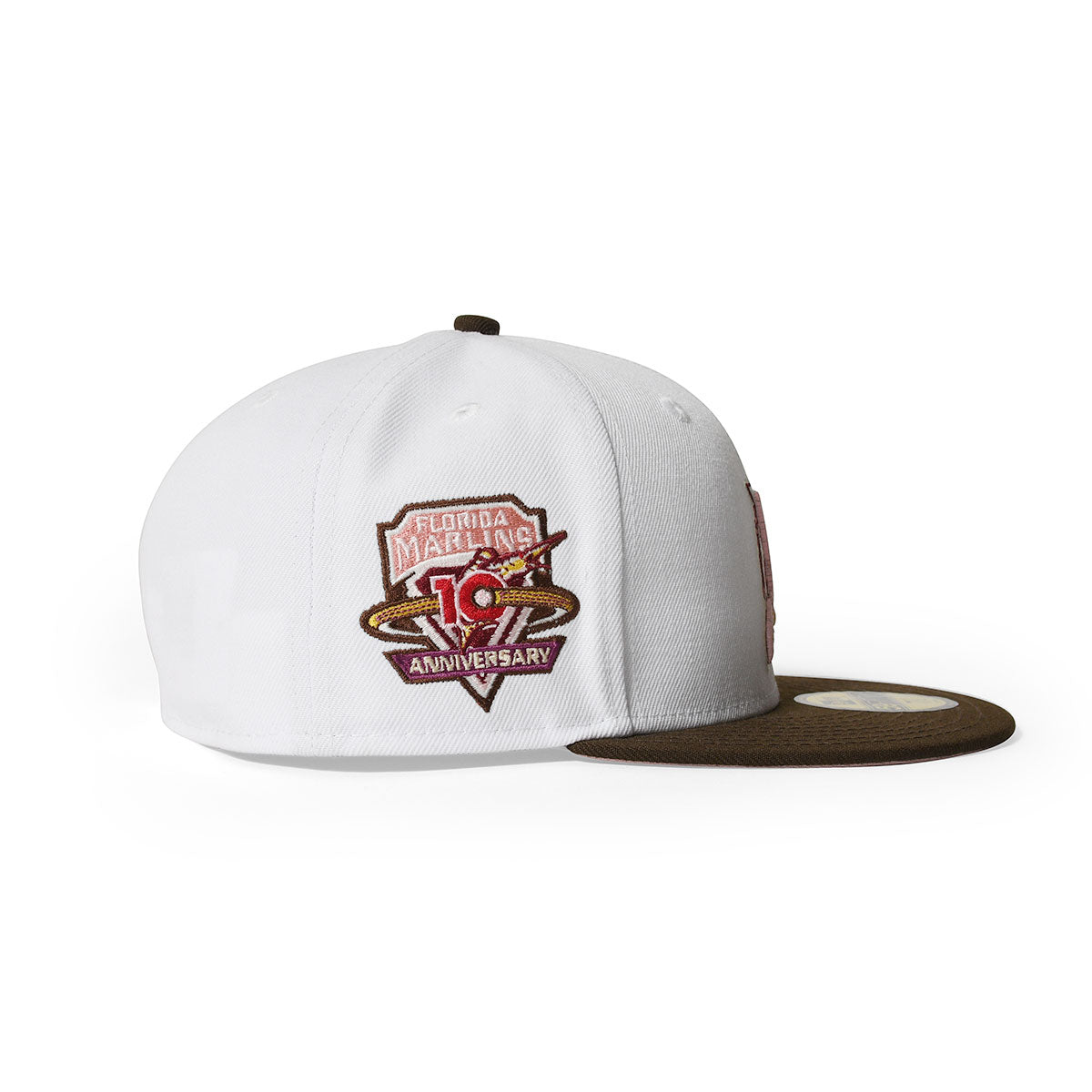 NEW ERA Florida Marlines - 10th ANV 59FIFTY WHITE/BROWN【13748377】