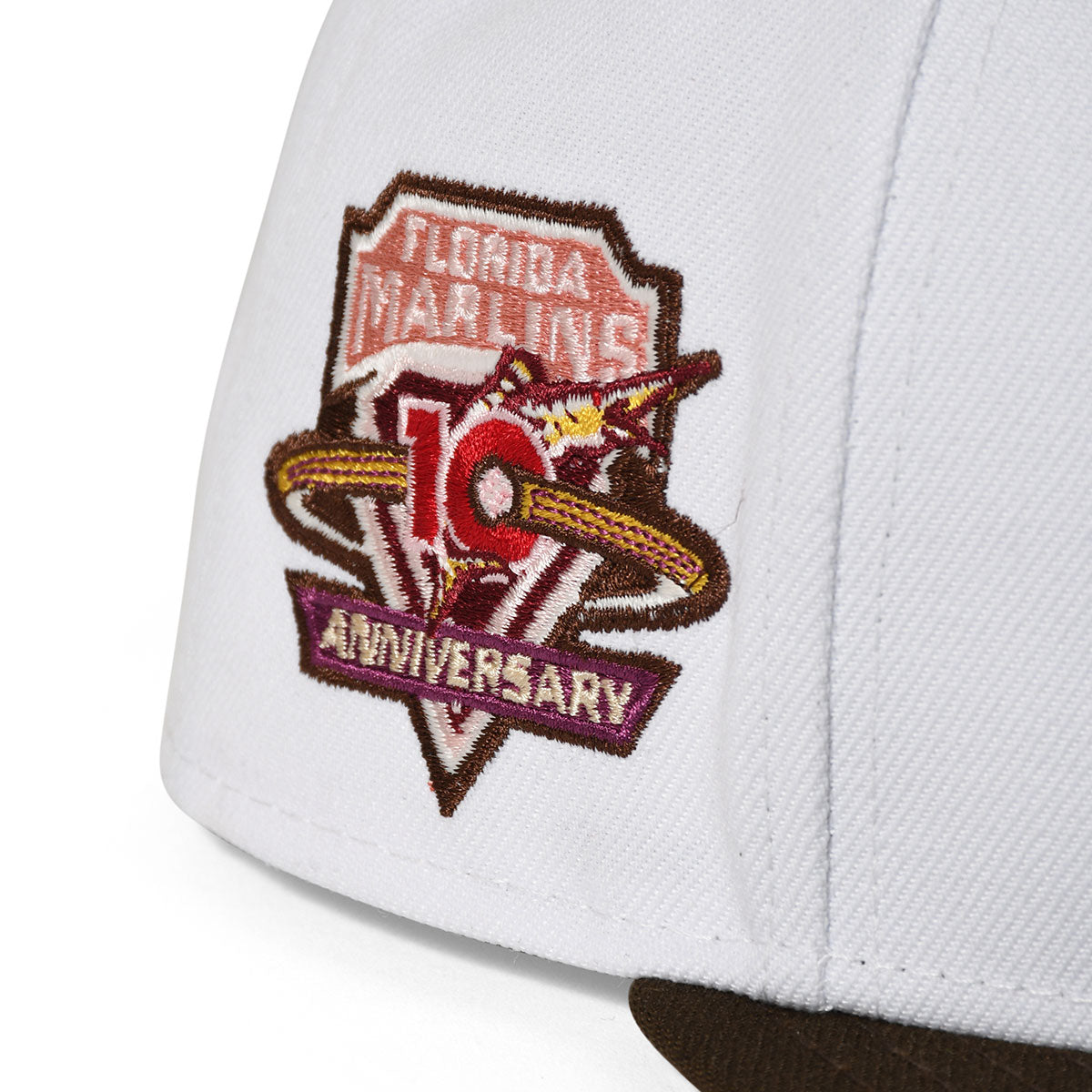 NEW ERA Florida Marlines - 10th ANV 59FIFTY WHITE/BROWN【13748377】