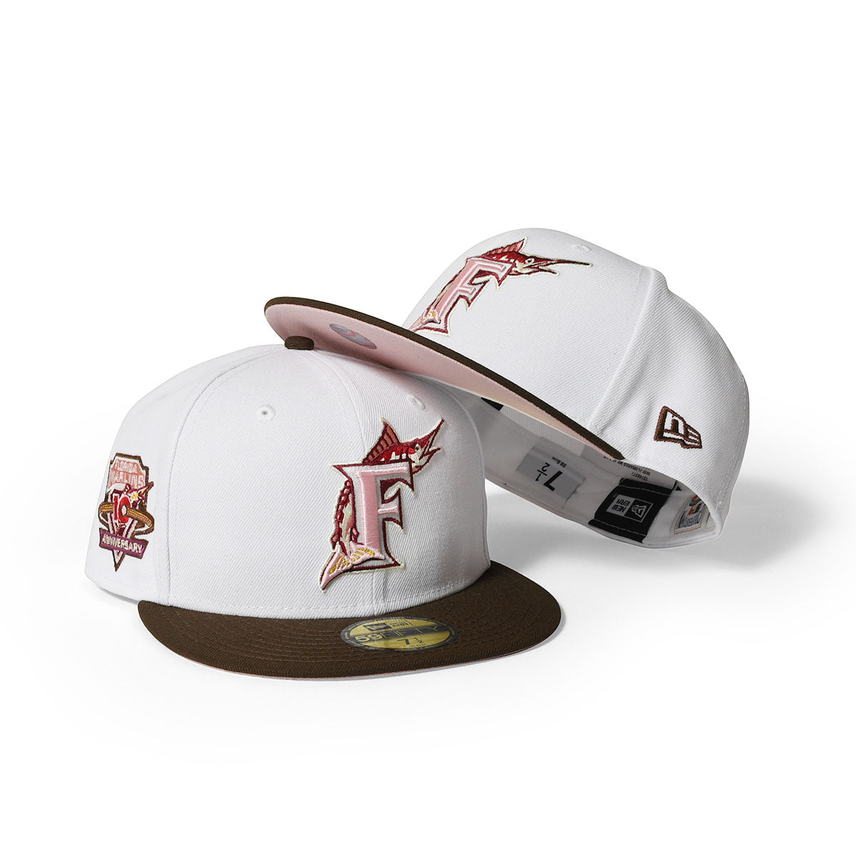 NEW ERA Florida Marlines - 10th ANV 59FIFTY WHITE/BROWN【13748377】