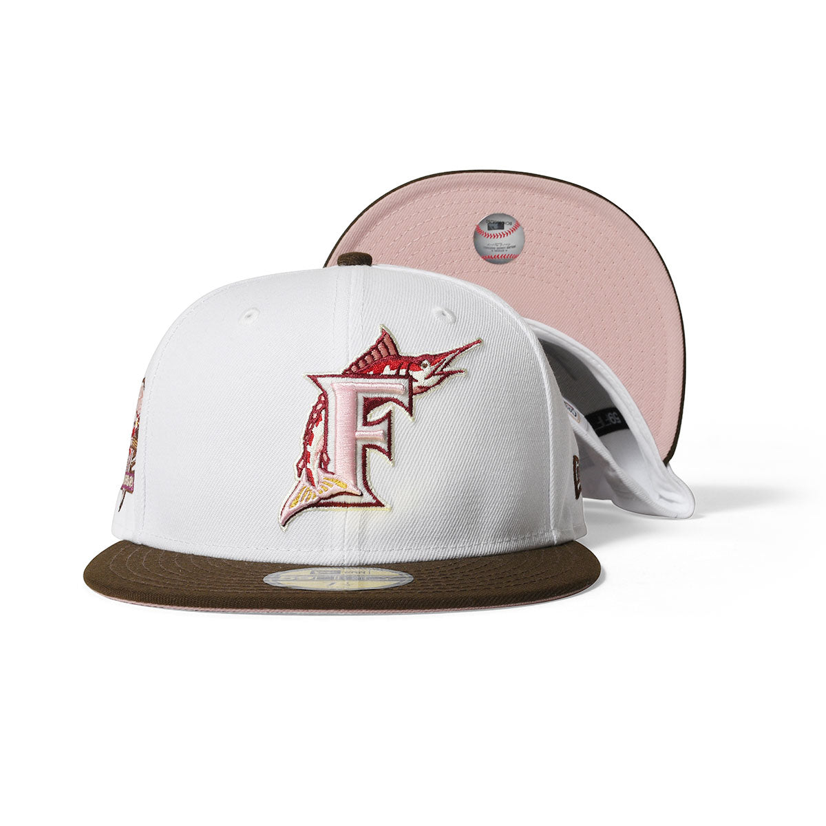 NEW ERA Florida Marlines - 10th ANV 59FIFTY WHITE/BROWN【13748377】