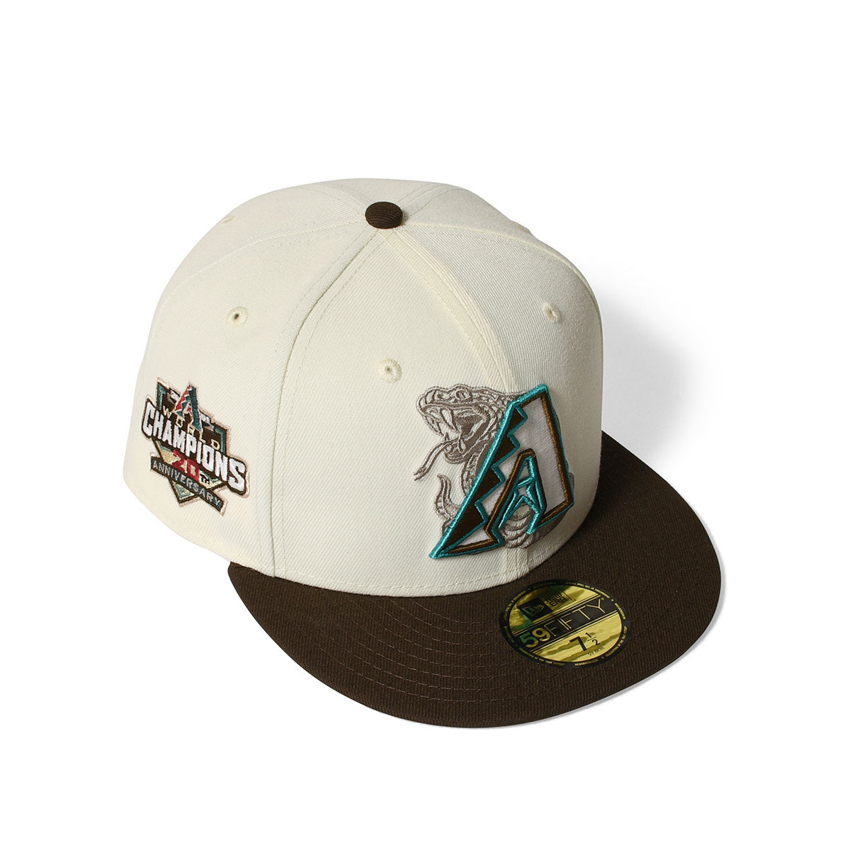 NEW ERA Arizona Diamondbacks - 20th ANV 59FIFTY CHROME/WALNUT【13748381】