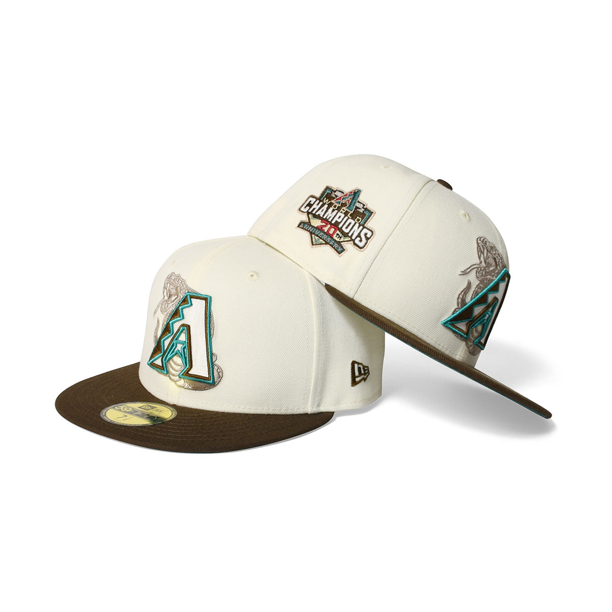 NEW ERA Arizona Diamondbacks - 20th ANV 59FIFTY CHROME/WALNUT【13748381】