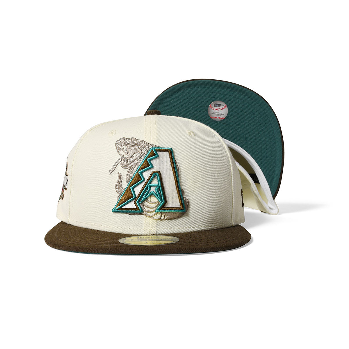 NEW ERA Arizona Diamondbacks - 20th ANV 59FIFTY CHROME/WALNUT【13748381】