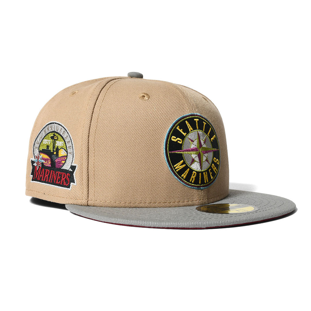 NEW ERA Seattle Mariners - 30th ANV 59FIFTY CAMEL/MISTY【13751116】