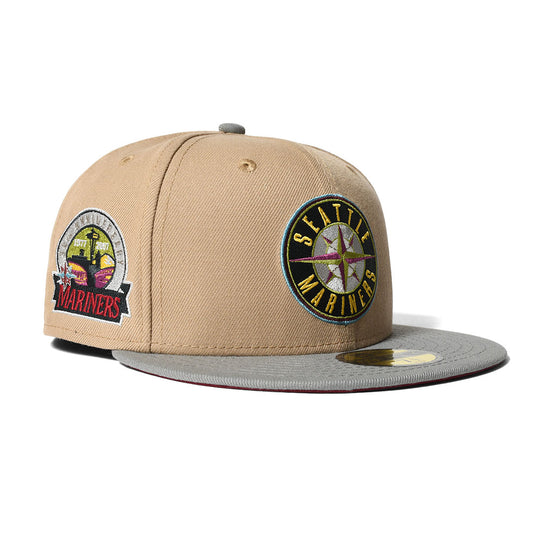 NEW ERA Seattle Mariners - 30th ANV 59FIFTY CAMEL/MISTY【13751116】