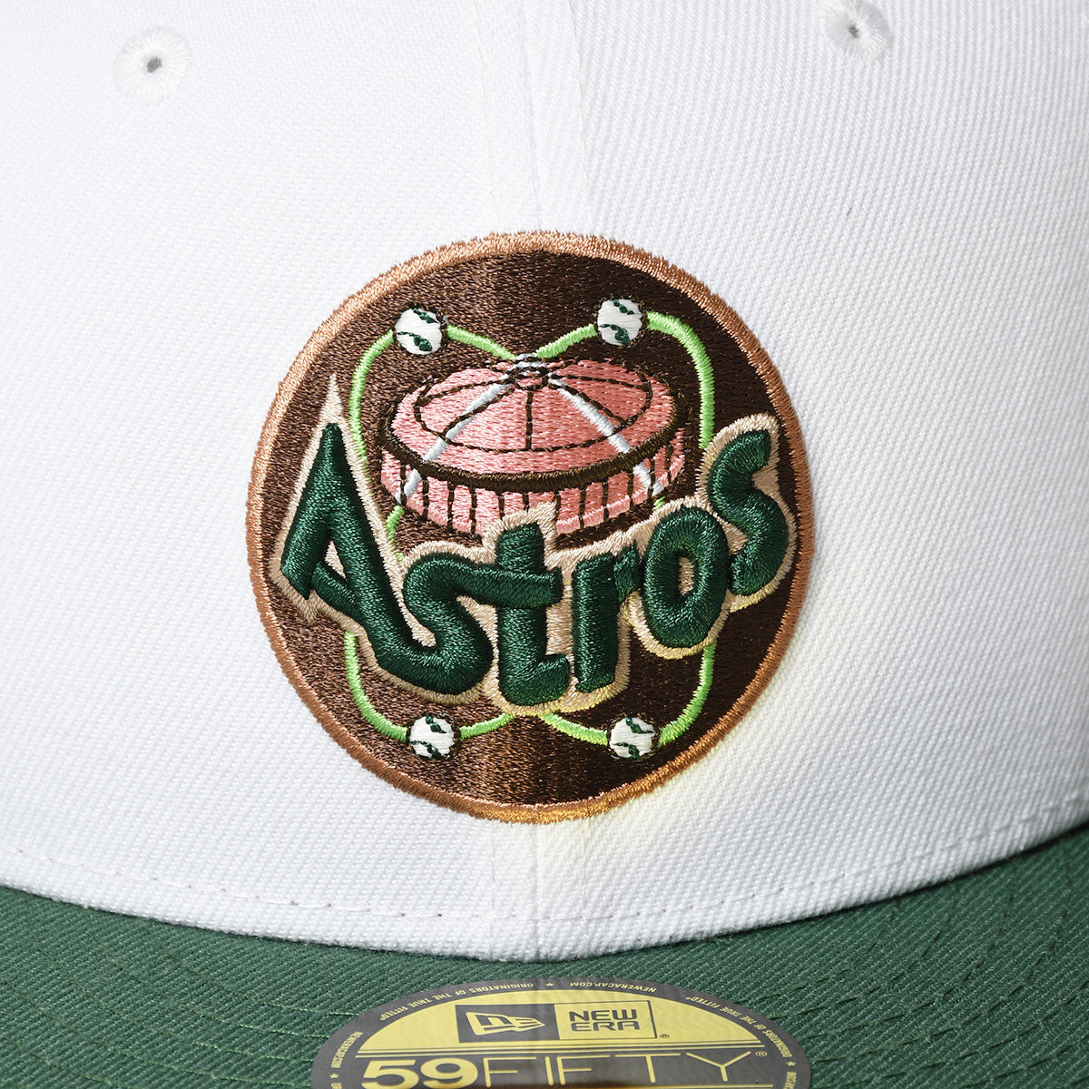 NEW ERA Houston Astros - 50th ANV 59FIFTY WHITE/PINE【13751153】