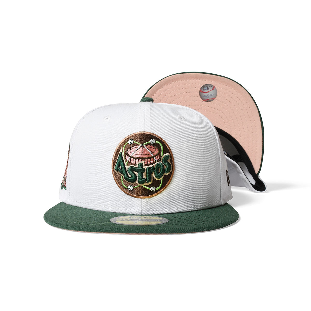 NEW ERA Houston Astros - 50th ANV 59FIFTY WHITE/PINE【13751153】