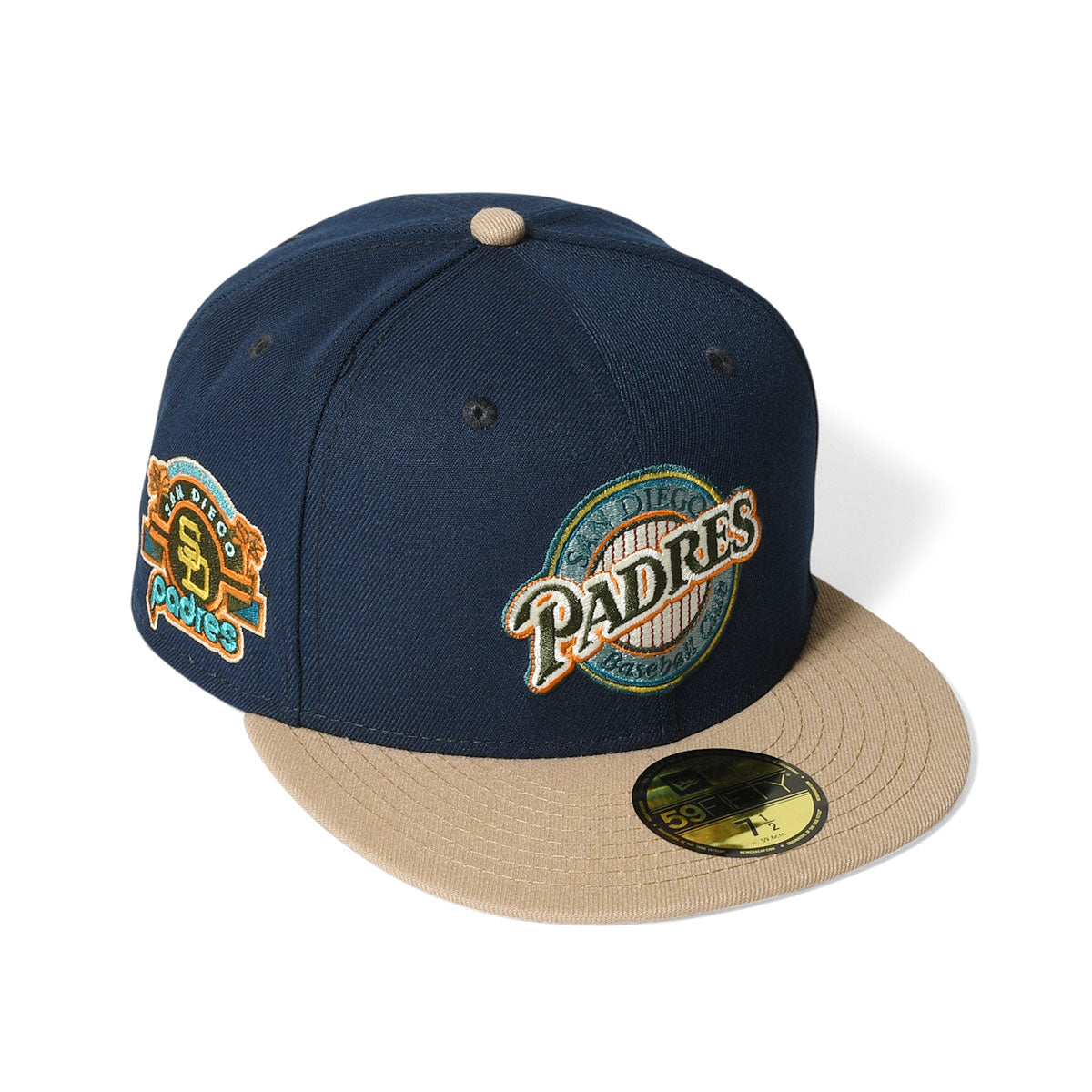 NEW ERA San Diego Padres - STADIUM 59FIFTY OCEAN/CAMEL【13751117】