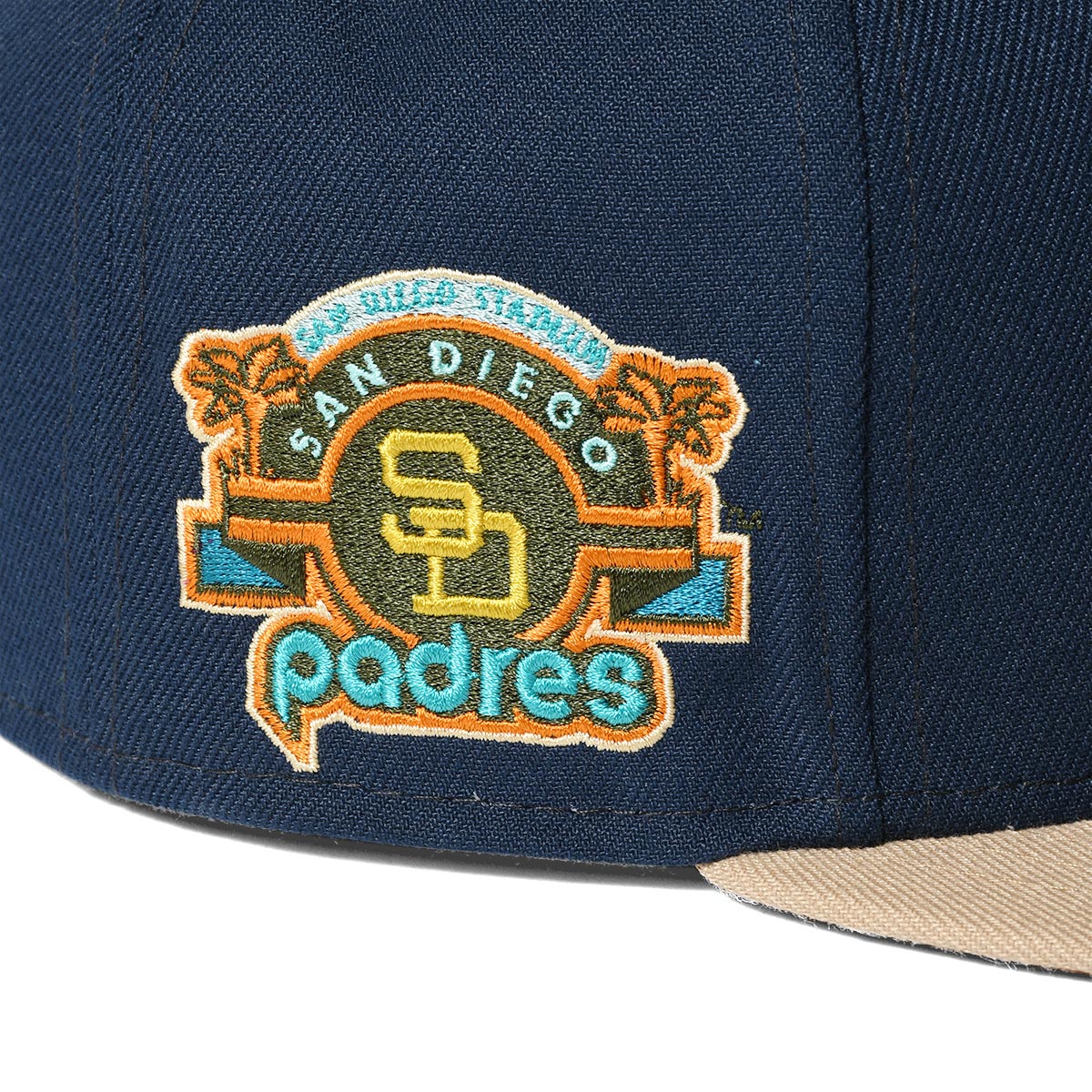 NEW ERA San Diego Padres - STADIUM 59FIFTY OCEAN/CAMEL【13751117】
